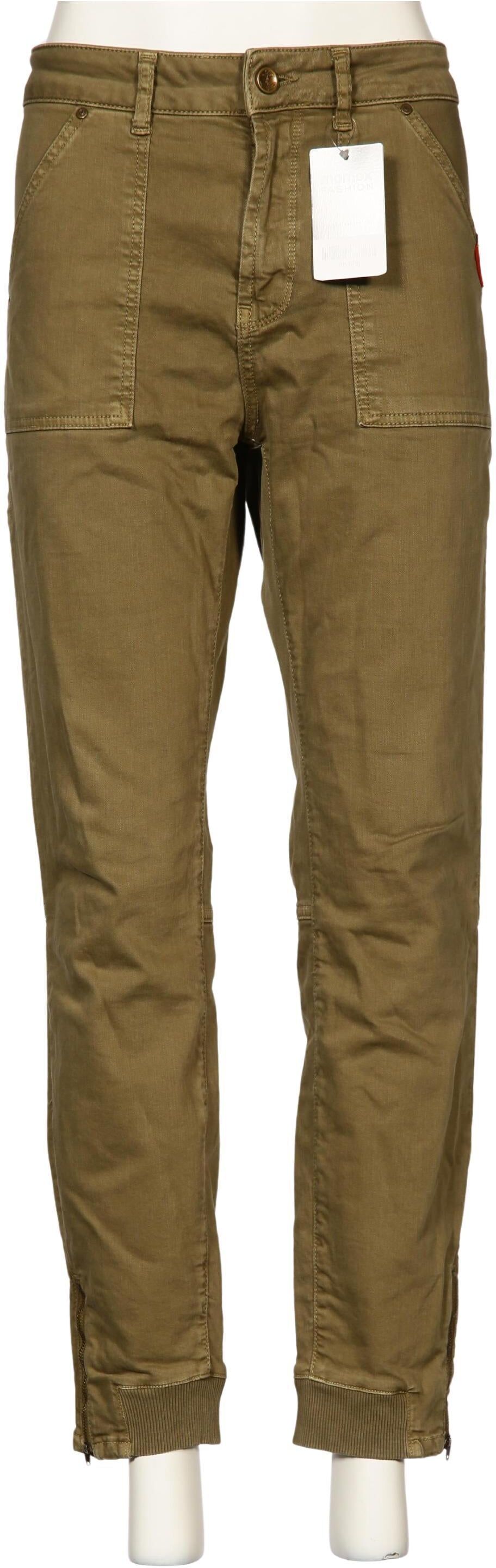 Adenauer & Co Damen Stoffhose, Grün, Gr. W30, kein / Etikett - Second Hand