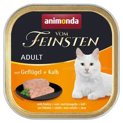 Animonda Vom Feinsten Adult mit Geflügel + Kalb 32x100 g