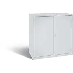 C+P Werkstattschrank | HxBxT 100x100x50cm | Lichtgrau von PROREGAL