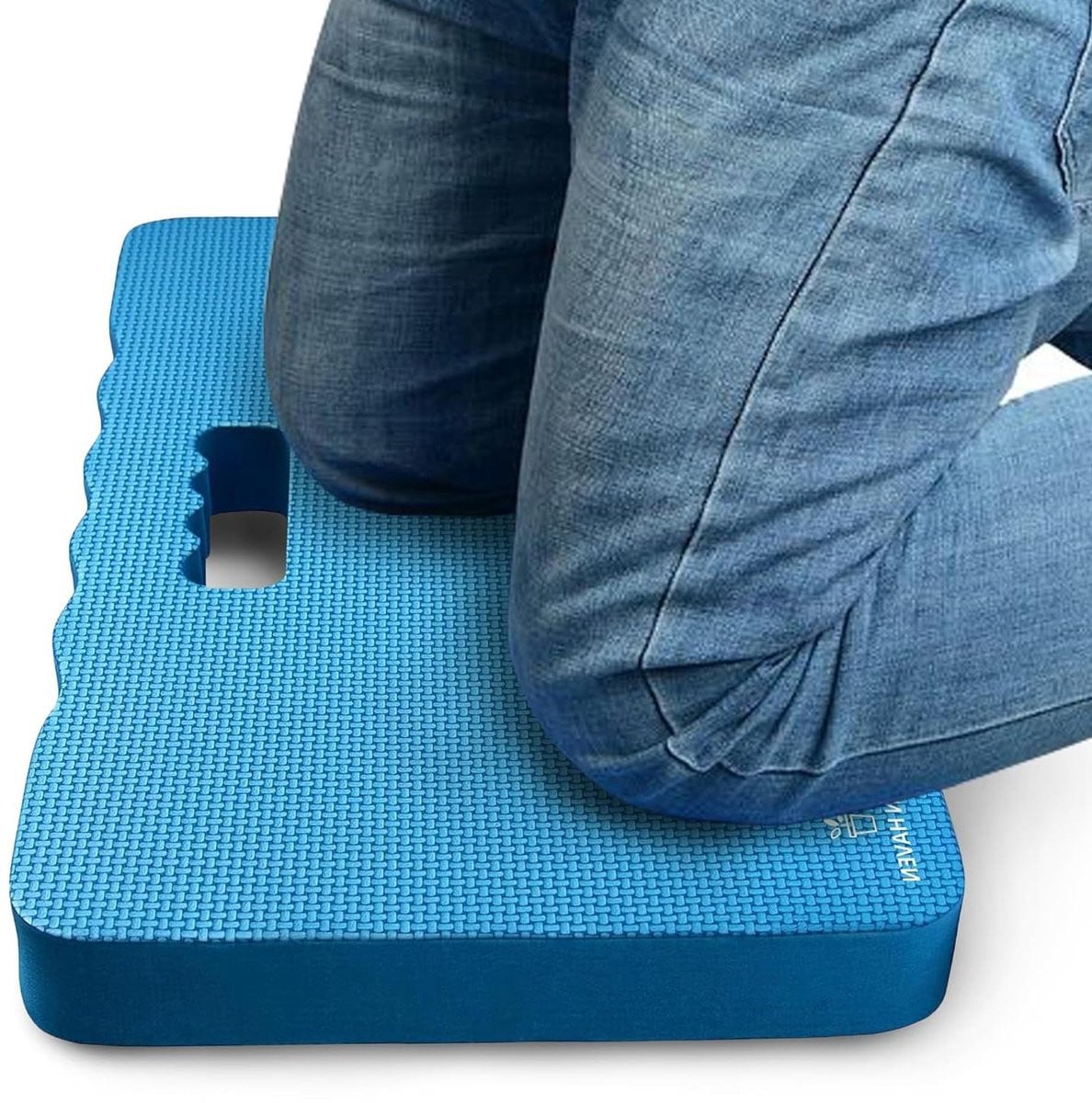 Dik Knielkussen Blauw met Zachte EVA Schuimvulling voor Comfortabel Tuinieren