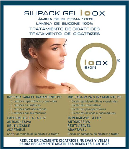Ioox Silipack Gel Lâmina de Silicone 10x10cm