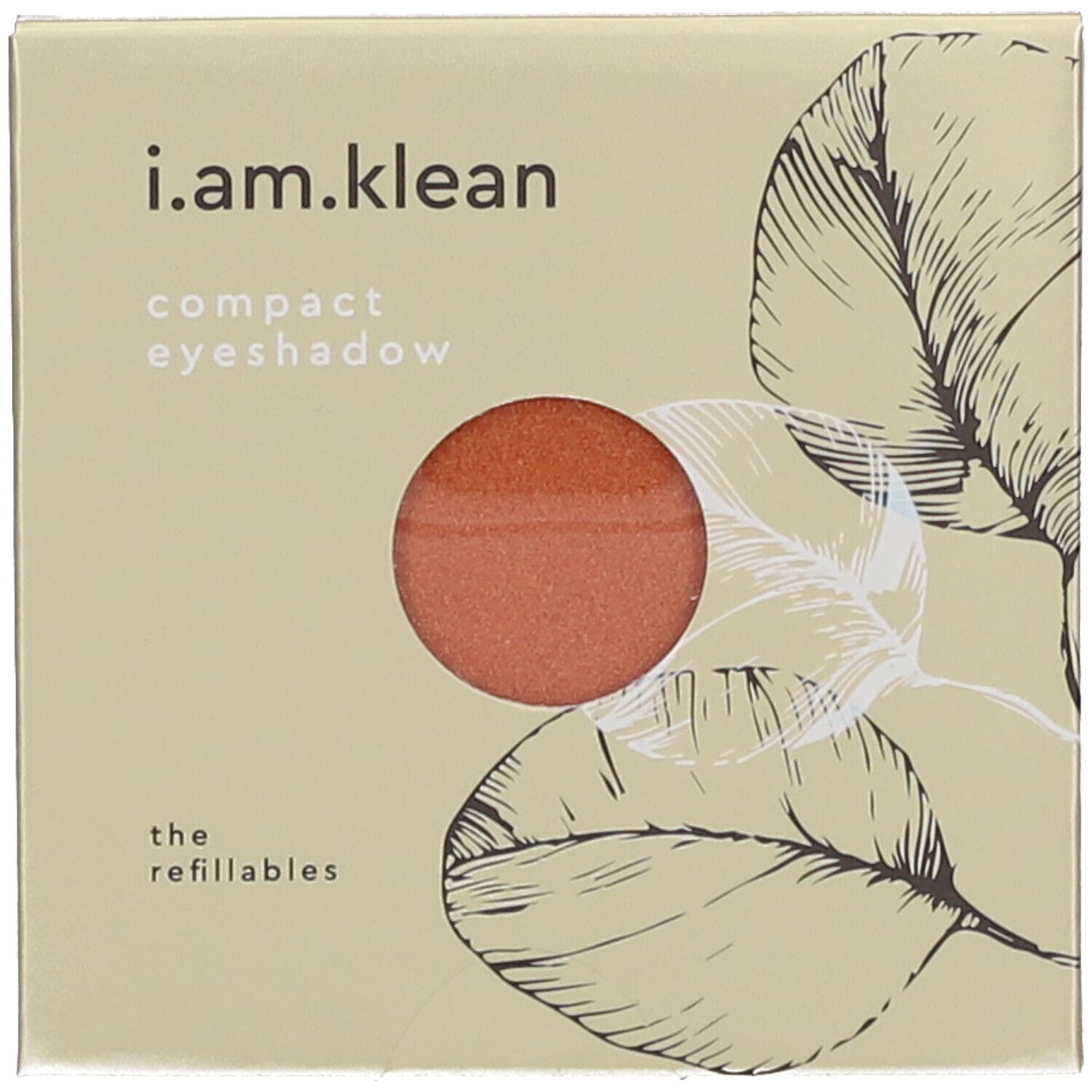 i.am.klean Compact Mineral Eyeshadow Amber 1 St Make up