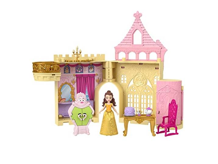 Mattel Disney Princess Belle Storytime Stackers poppenhuisset