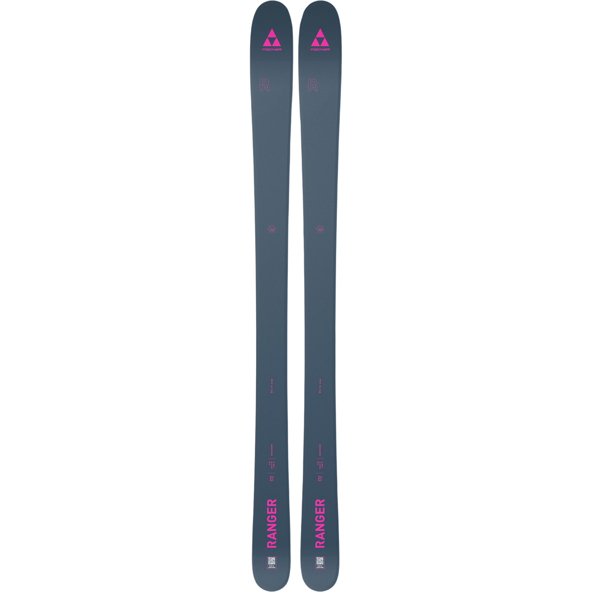Fischer Ranger Freerideski 26/27 Ski pink Größe 172cm Freeride