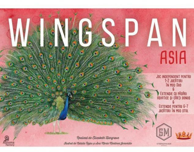 Wingspan: Azië (2022 Roemeense editie) van Stonemaier Games