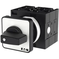 Eaton 020015 Stufenschalter, T3, 32 A, Einbau, 3 Baueinheit(en), Kontakte: 6, 45 °, rastend, mit 0-Stellung, 0-2, Abwicklungs Nr. 8314 T3-3-8314/E