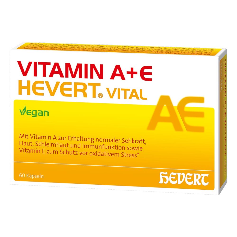 Hevert-Arzneimittel GmbH & Co. KG Vitamin A+E Hevert Vital Kapseln 18219756
