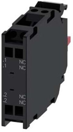 Siemens Module de contact 3SU1400-1AA10-3EA0 avec 2 éléments de commutation (3SU14001AA103EA0)