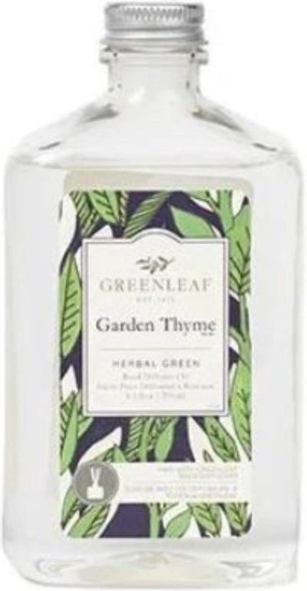 Greenleaf Diffuser Refill Oil Garden Thyme
