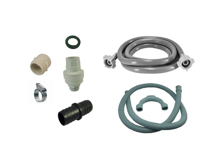 Riko Wasmachine Verlengset - Recht x Recht - 150cm - Waterslot