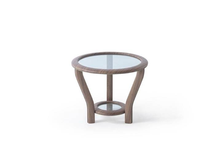 Xlmoebel Couchtisch Brauner Holz-Couchtisch von XLMOEBEL mit modernem Design (Packung, Brauner Couchtisch), Made in Europa