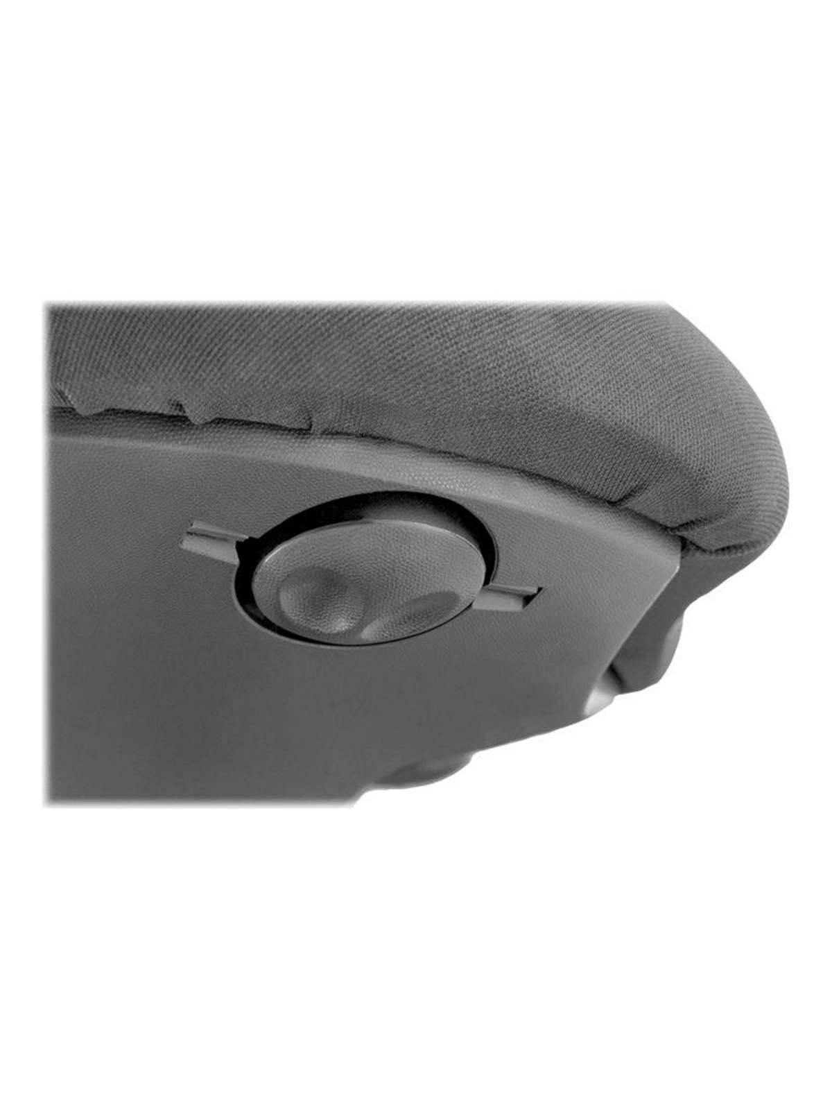 DIGITUS DA-90422 - standing desk stool - foam - black Standing desk stool - Stoff - Bis zu 120 kg