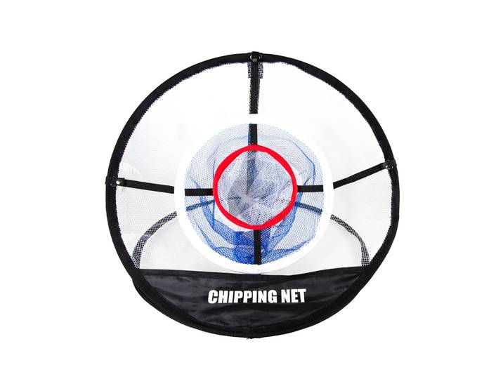 Pure2Improve Golf Pop-Up Chipping Netz 50 cm schwarz/blau/rot