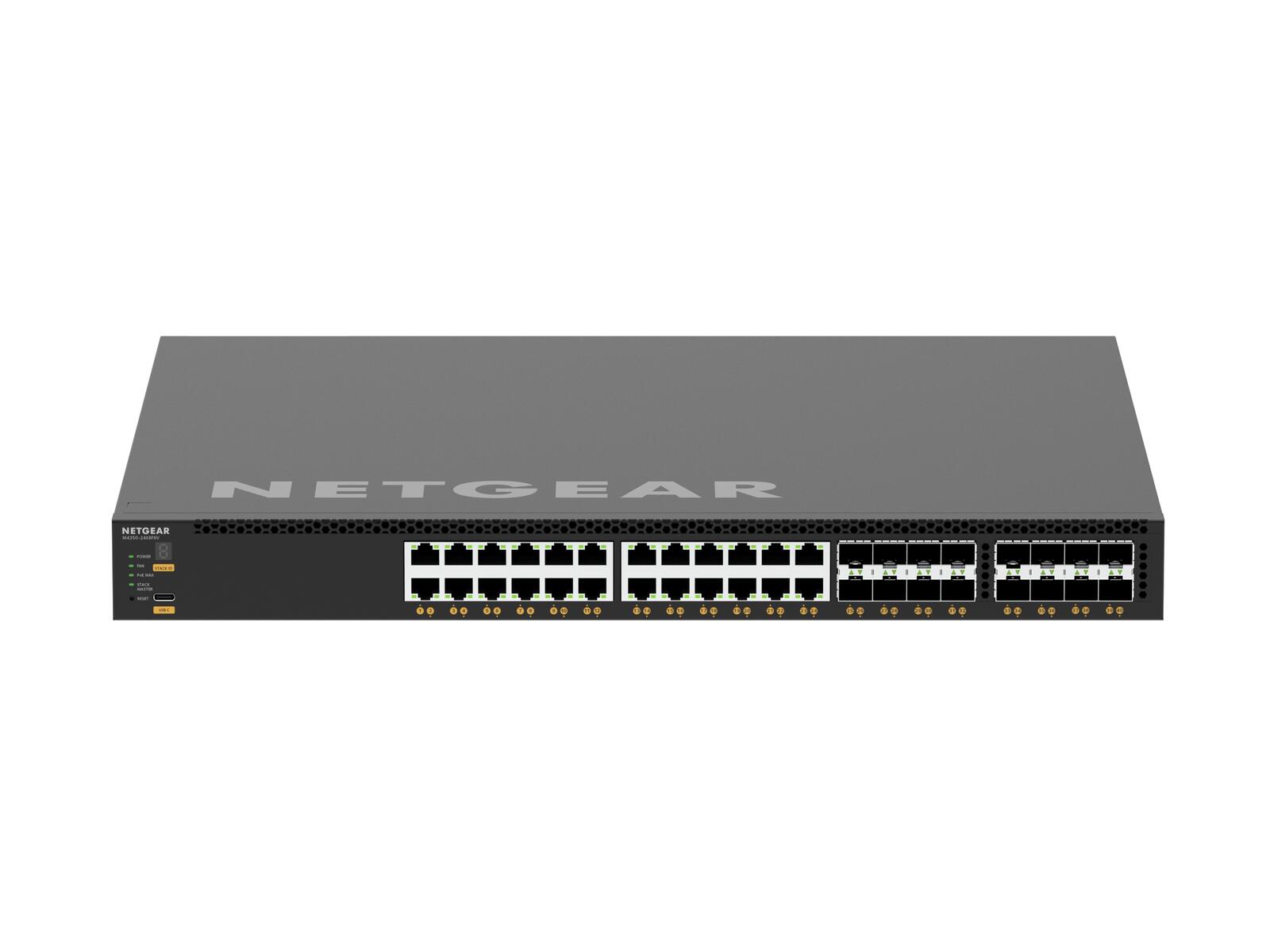 Netgear 32xSFP+ und 8xSFP28 25G Managed Switch XSM4340FV-100NES