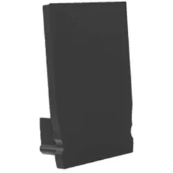 RADIUM Endkappe für Profil + Cover S, Endcap SMALL U-Profil 17.3/24.7, schwarz RAZTPA3194