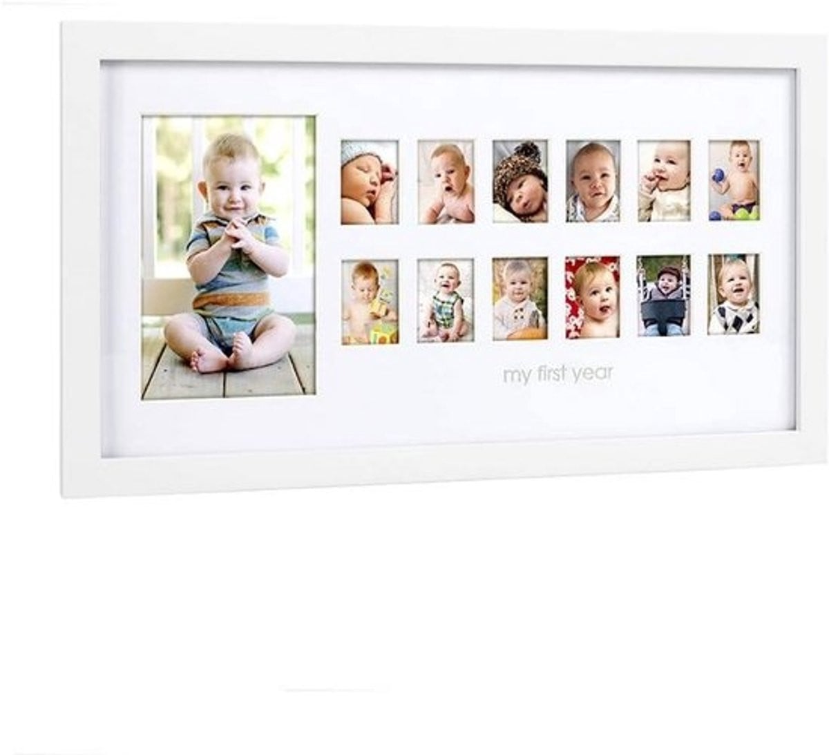 Fotolijst Mijn Eerste Jaar - Cadeau voor Nieuwe Ouders