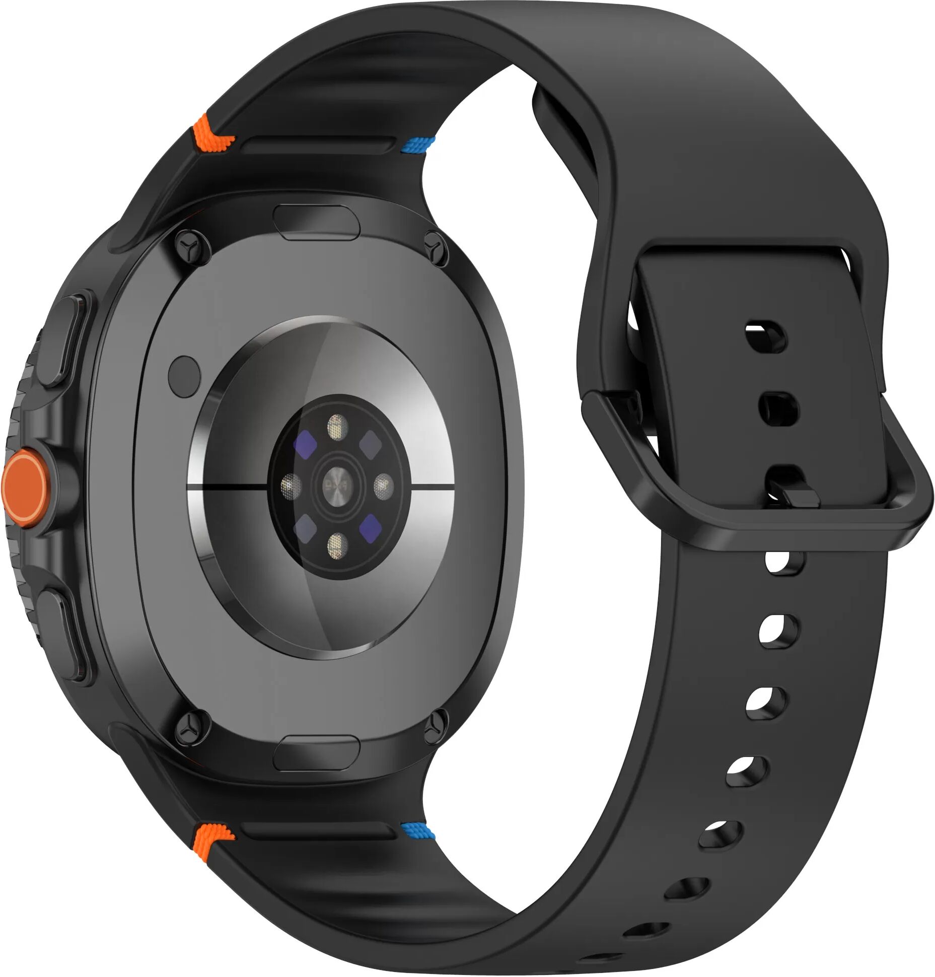 INF Silikonarmband für Samsung Galaxy Watch 8 Schwarz
