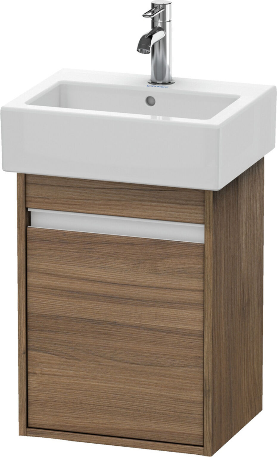 Duravit Waschtischunterschrank Ketho 40x32x55cm, wandhängend, T re, nussbaum natur (KT6630R7979)
