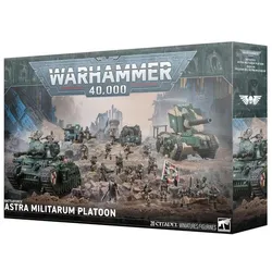 Games Workshop "Warhammer 40k - Bataillon Peloton de L'Astra Militarum" (Kunststoff)