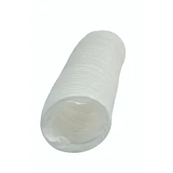 Flexschlauch 100mm   2500m, Kunststoff, weiss