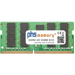 PHS-memory 16GB RAM Speicher für MSI D3000 (MS-S1431) DDR4 SO DIMM ECC 2133MHz (MSI D3000 (MS-S1431), 1 x 16GB), RAM Modellspezifisch