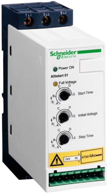 Schneider Electric Démarreur progressif 5,5 kW, 3x380-415V, 12A ATS01N212QN (ATS01N212QN)