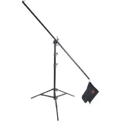 Falcon Eyes Professionelles Galgenstativ + Wassersack LSB-5 (290 cm, 10 kg), Lampenstativ, Schwarz