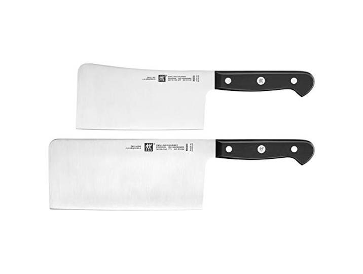Zwilling Gourmet 2-teiliges Messerset mit Hackmesser und Chinesischem Kochmesser