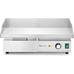 Hendi, Elektrogrill, Grillplatte, flach,, Budget Line, 220-240V/3000W, 550x430x(H)240mm