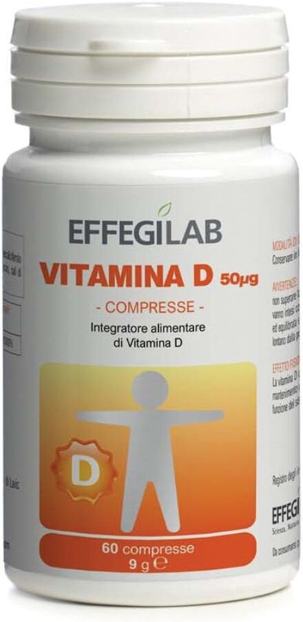 EFFEGILAB Srl FG VITAMINA D 50 MCG 60CPR