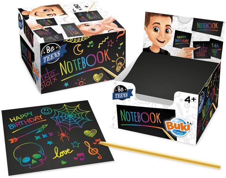 Buki France Be Teens : Scratch Notebook - Buki
