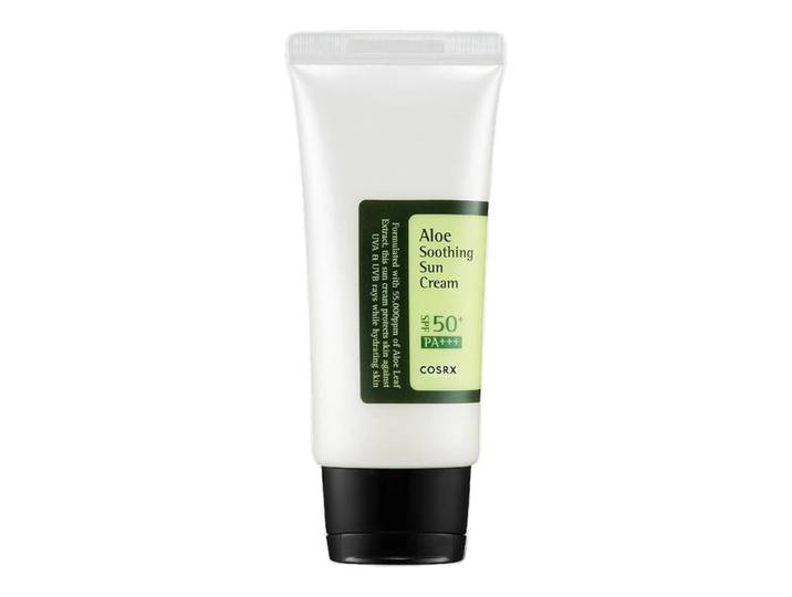 Cosrx kalmerende zonnebrandcrème met aloë SPF50+ PA+++ 50 ml