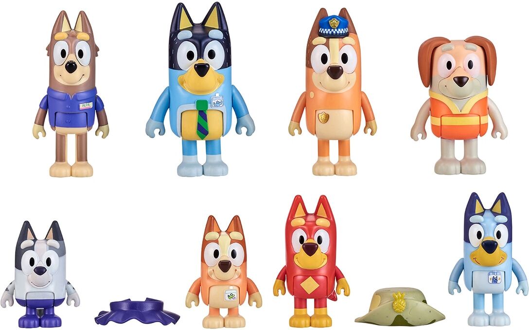 Famosa Set 8 Figuras Bluey .