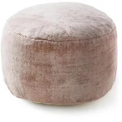 benuta Pure - Pouf Nova Rosa 55x55x30 cm