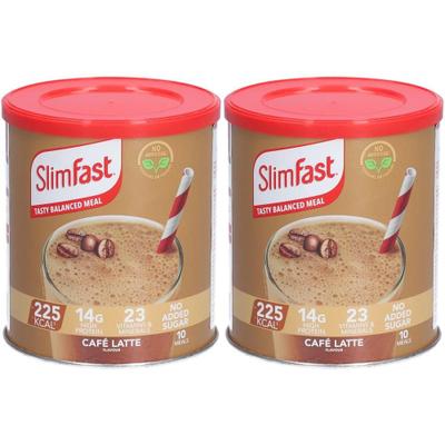 Slim Fast Pulver Cafe au Lait 2x 2x365 g