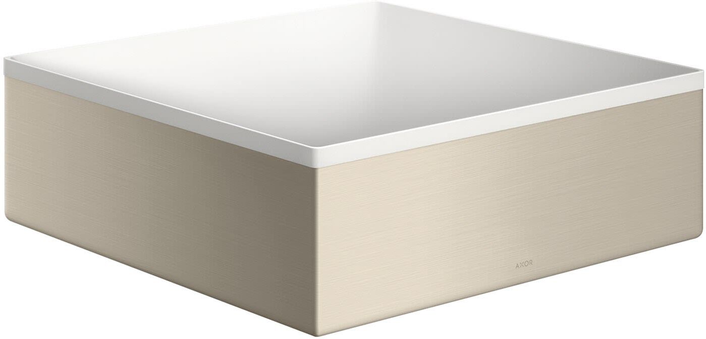 Axor Suite Aufsatzwaschtisch 285/285, Badkeramik, 42002820, brushed nickel