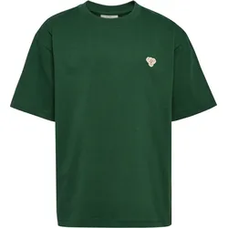 HUMMEL hmlJR LOOSE T-SHIRT S/S BEE dark green 104