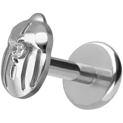 Titan Labret mit Push Fit SKARABÄUS