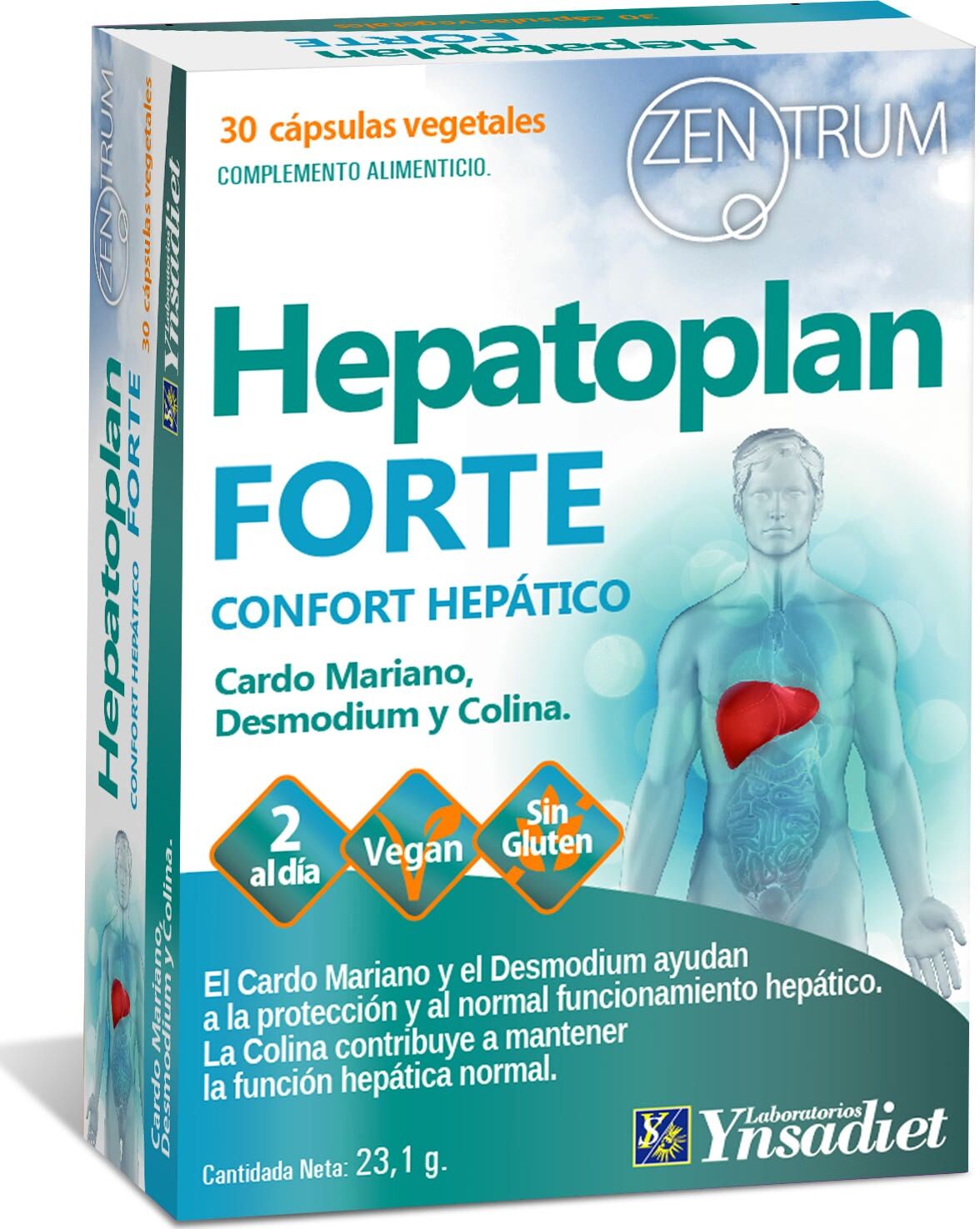 Zentrum Hepatoplan Forte 30vcaps