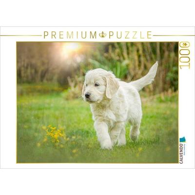 CALVENDO Puzzle Ein Motiv aus dem Kalender Golden Retriever... Herzenshunde | 1000 Teile Lege-Größe 64x48cm Foto-Puzzle für glückliche Stunden