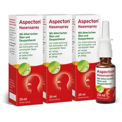 Aspecton Nasenspray Dreierpack 3X20 ml