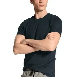 Calida Remix Basic T-Shirt Dunkelblau Baumwolle Medium Herren