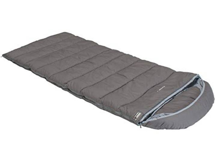 HIGH PEAK Deckenschlafsack Dundee 4 230 x 90 cm grau