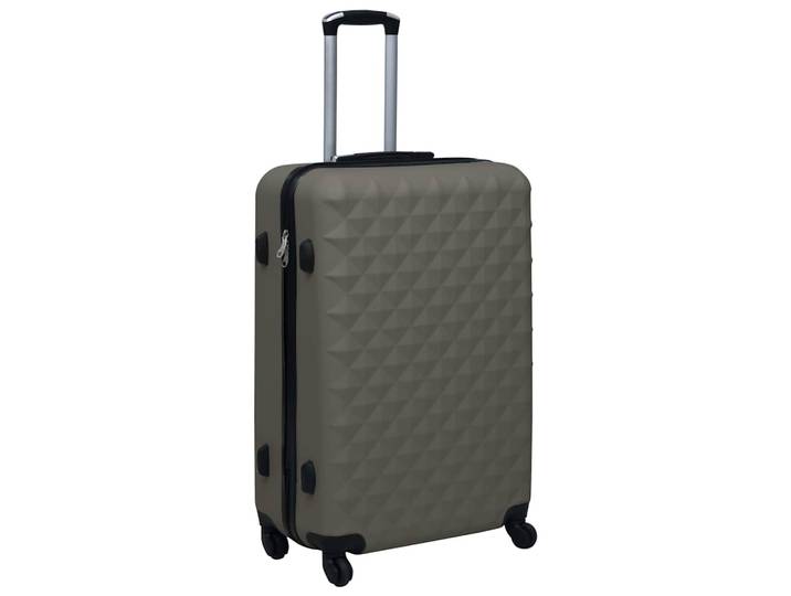 vidaXL Hartschalen-Trolley Anthrazit ABS