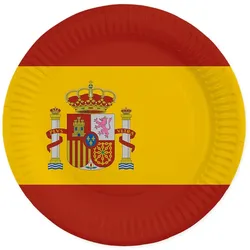 8 Pappteller 23 cm FSC - Spanien