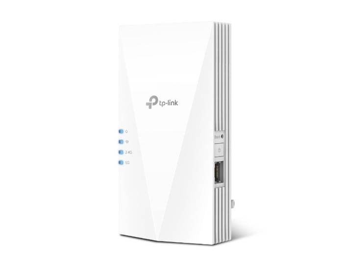 TP-Link RE700X, Blanc, Interne, Routeur maillé, Énergie, Statut, CE: 2.4GHz =16dBm, 5GHz =21dBm, CE, RoHS