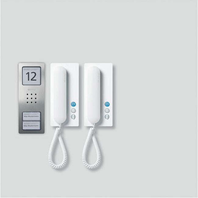 Siedle&Söhne; Ensemble audio Siedle Compact SET CA 812-2 E/W (210008739-00)