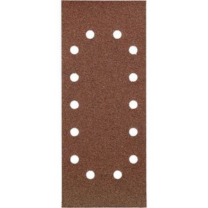 kwb Schleifpapier 818704, Körnung 40, 280 x 115mm, 10 Blätter, für Holz und Metall, 10 Stück