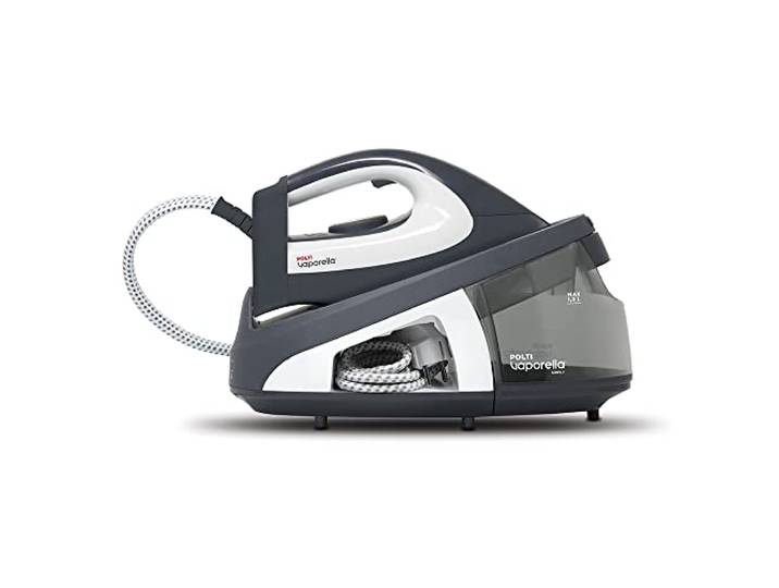 Polti Vaporella Simply VS10.12 Fer à Repasser Générateur de Vapeur Pression de la pompe : 6\,5 bars\, puissance : 2 200 W\, réservoir amovible de 1\,5 L\, fonction Eco\, chauffage en 2 minutes