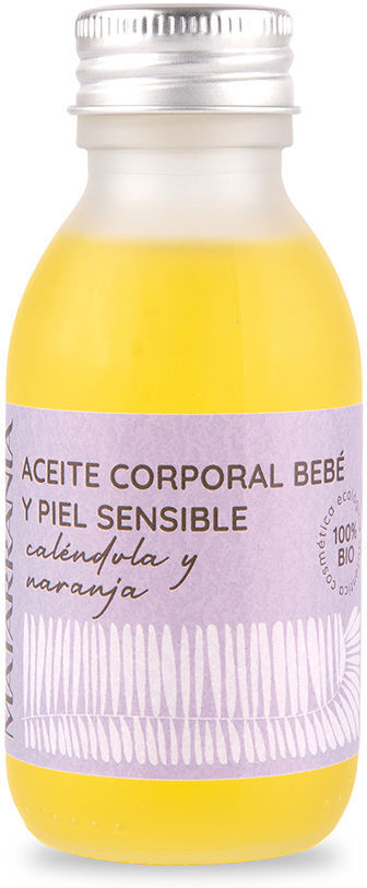Matarrania Óleo Hidratante Suave para bebês e peles sensíveis 100% Bio 100 ml